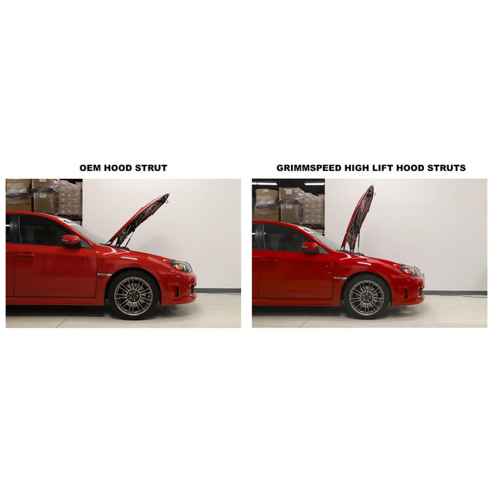 GrimmSpeed Hood Struts - Subaru WRX/STI 08-14