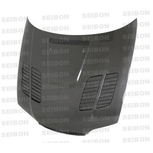 Seibon GTR-Style Carbon Fiber Hood For 2004-2006 BMW E46 3 Series Coupe