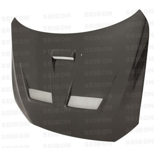 Seibon CW-Style Carbon Fiber Hood For 2008-2015 Mitsubishi Lancer Evo X