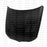 Seibon GTR-Style Carbon Fiber Hood For 2009-2011 BMW E90 3 Series Sedan