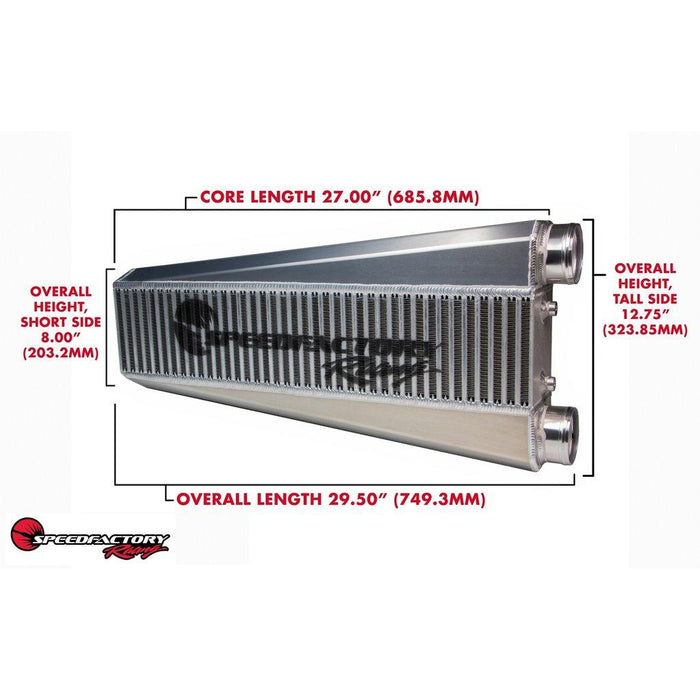 SpeedFactory HP Vertical Flow Intercooler (K-Series, 1000HP)