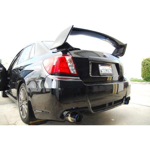 Invidia 08+ Subaru WRX/STI 4dr N1 Twin Outlet Single Layer Tip Titanium Cat-Back Exhaust