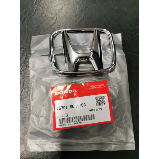 Honda Genuine Rear H Badge - CL7 (sliver badge)