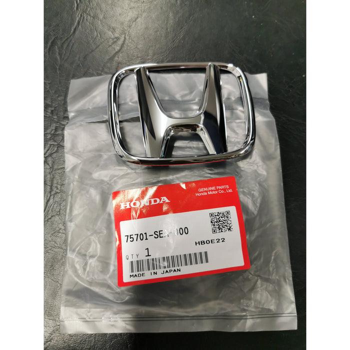 Honda Genuine Rear H Badge - CL7 (sliver badge)