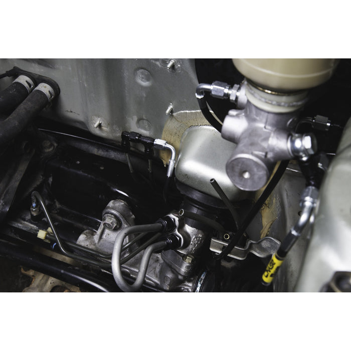 Brake Line Tuck Relocation for Integra and Civic, Installed