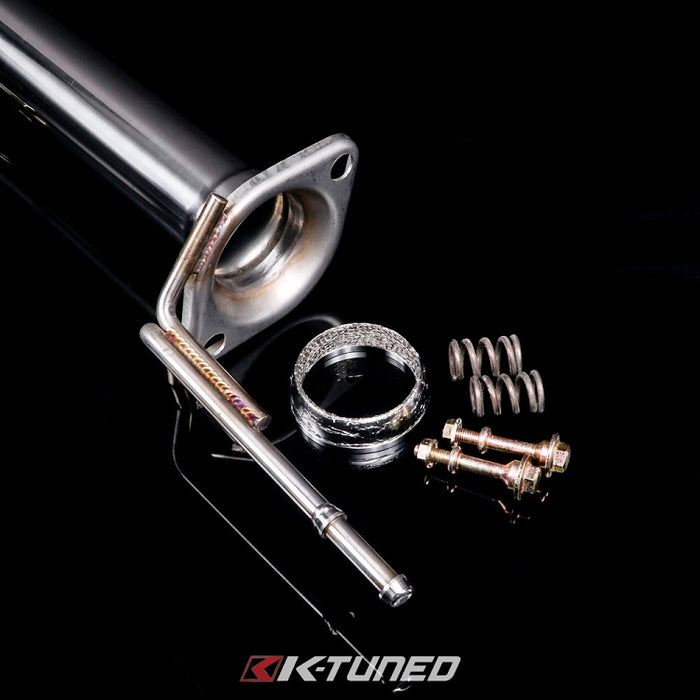 K-Tuned Header Polished 304 Stainless Steel - FD Civic