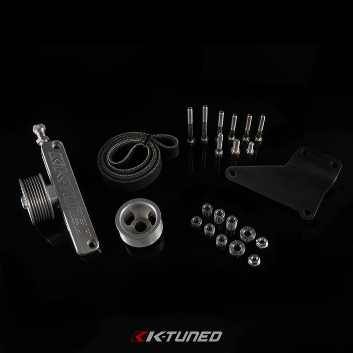 K-Tuned AC & PS Eliminator Pulley Kit - K20/K24-Pulleys-Speed Science