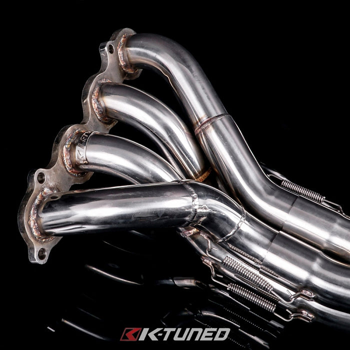 K-Tuned K24 Race Header Polished 304 Stainless Steel - DC5/EP3 — Speed ...