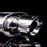 K-Tuned Universal Muffler - Polished / Short (Offset Inlet / Center Outlet)