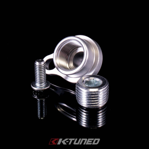 K-Tuned Oil Cooler Plug with 3/8" Npt-Oil Coolers & Cooler Kits-Speed Science