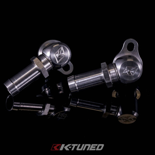 K-Tuned Oil Cooler Fittings (Side And Rear) with Hose end