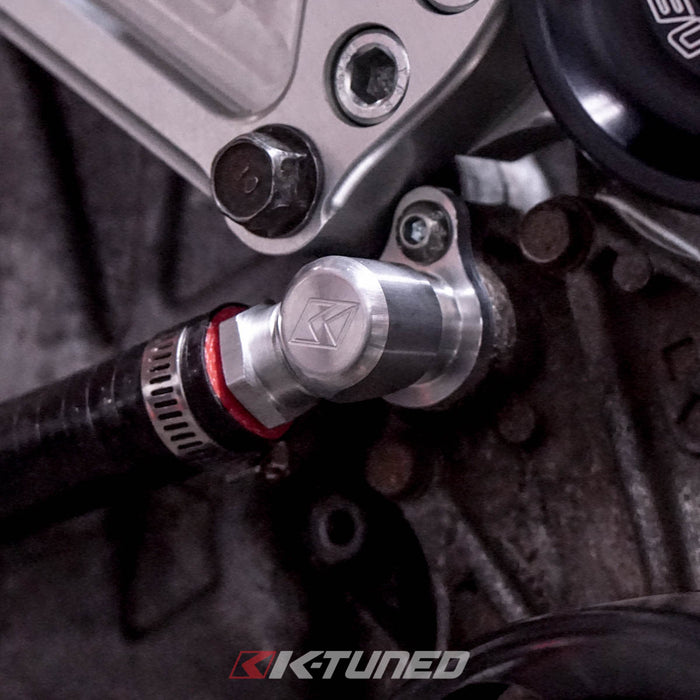 K-Tuned Oil Cooler Fittings (Side And Rear) with Hose end