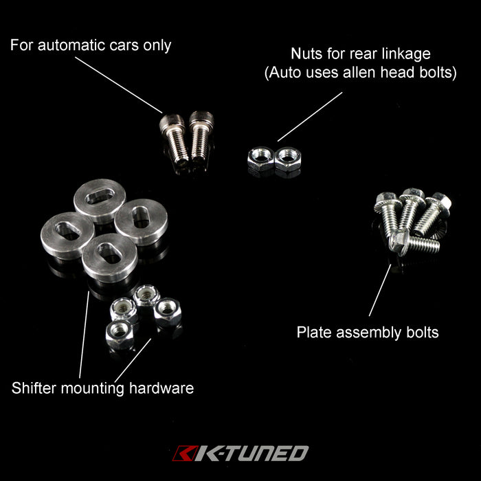 K-Tuned Shifter Mounting Kit - CL7/9 Shifter-Shifter Mounting-Speed Science
