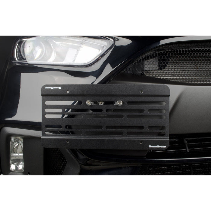 GrimmSpeed License Plate Relocation Kit - 2016+ Ford Focus RS