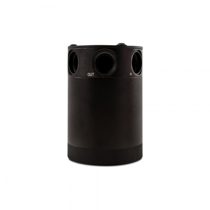 Mishimoto Compact Baffled Oil Catch Can, 3-Port