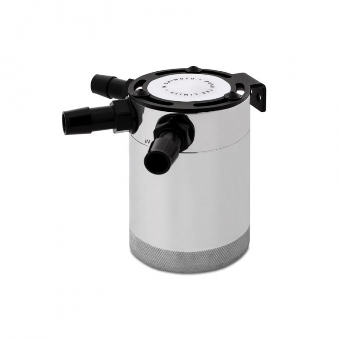 Mishimoto Compact Baffled Oil Catch Can, 3-Port
