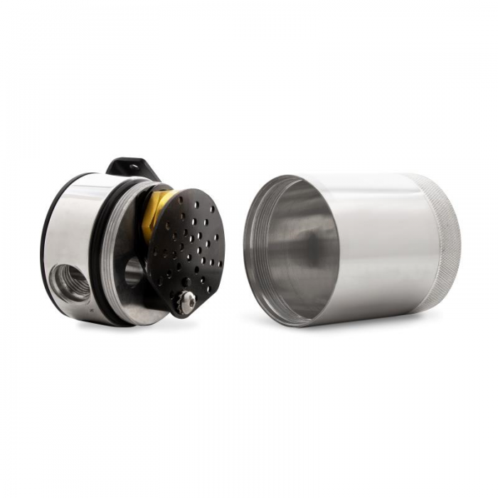 Mishimoto Compact Baffled Oil Catch Can, 3-Port