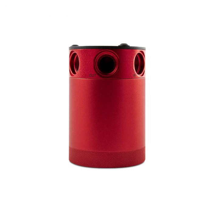 Mishimoto Compact Baffled Oil Catch Can, 3-Port
