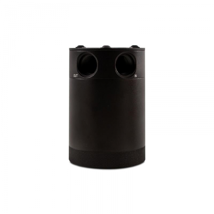 Mishimoto Compact Baffled Oil Catch Can, 2-Port