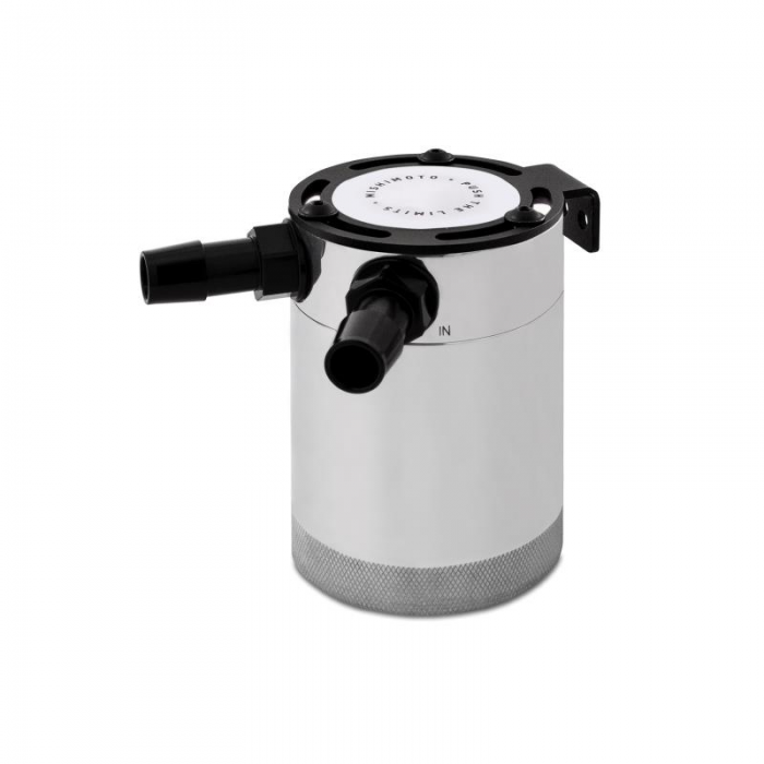 Mishimoto Compact Baffled Oil Catch Can, 2-Port