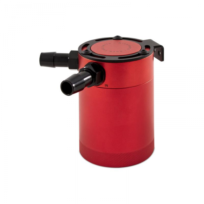 Mishimoto Compact Baffled Oil Catch Can, 2-Port
