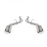 Mishimoto Quad Tip Race Axleback Exhaust, Fits Chevrolet Camaro 2.0t 2016+