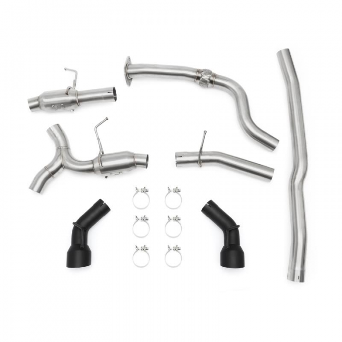 Mishimoto Dual Tip Pro Cat-Back Exhaust, Fits Chevrolet Camaro 2.0t 2016+