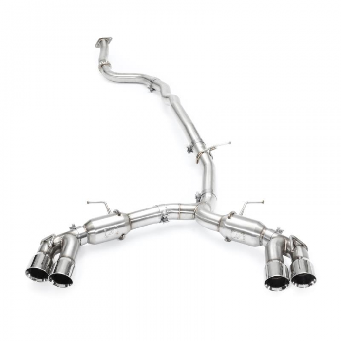 Mishimoto Quad Tip Pro Cat-Back Exhaust, Fits Chevrolet Camaro 2.0t 2016+