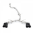 Mishimoto Quad Tip Pro Cat-Back Exhaust, Fits Chevrolet Camaro 2.0t 2016+