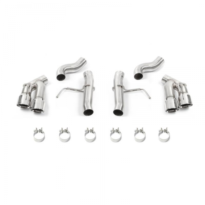 Mishimoto Quad Tip Race Axleback Exhaust, Fits Chevrolet Camaro Ss 2016+