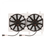 Mishimoto Performance Aluminum Fan Shroud Kit, fits Acura Integra 1994-2001
