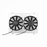 Mishimoto Performance Aluminum Radiator Fan Shroud Kit, fits Ford Mustang 1979-1993