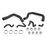 Mishimoto Silicone Radiator Hose Kit, Fits Ford Mustang GT/Cobra 1986-1993