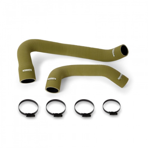 Mishimoto Silicone Olive Drab Hose Kit, Fits Jeep Wrangler 6 Cyl 1997-2006