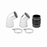 Mishimoto Cold-Side Intercooler Pipe & Boot Kit, Fits Chevrolet/GMC 6.6L Duramax 2006-2010