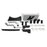 Mishimoto Intercooler Kit, Fits Dodge Ram 6.7L Cummins 2013–2018