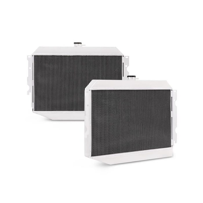 Mishimoto 3-Row Performance Aluminum Radiator w/ 26" Core, Fits Plymouth Barracuda Small Block 1970 1973