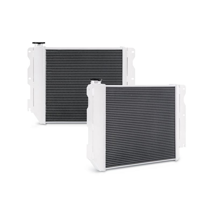 Mishimoto Aluminum Performance Radiator, Fits Jeep Wrangler YJ & TJ with Chevrolet V8 LS Engine Swap 1987 2004