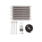 Mishimoto Universal Transmission Fluid Cooler, 12" x 10" x 0.75"
