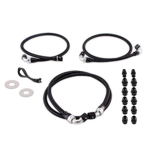 Mishimoto Transmission Cooler Line Kit, Fits Chevrolet/GMC 6.6L Duramax (LB7/LLY) 2001-2005