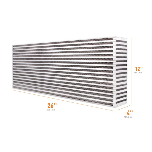 Mishimoto Universal Air-to-Air Race Intercooler Core, 26"x12"x4"