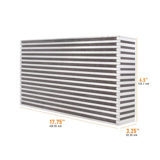 Mishimoto Universal Air-to-Air Race Intercooler Core, 17.75"x6.5"x3.25"