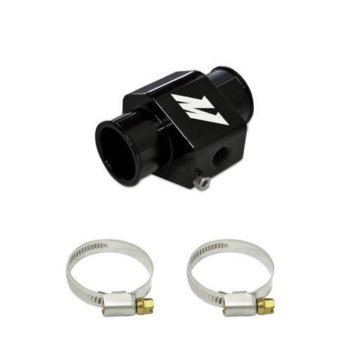 Mishimoto Water Temperature Sensor Adapter - 28mm - Black