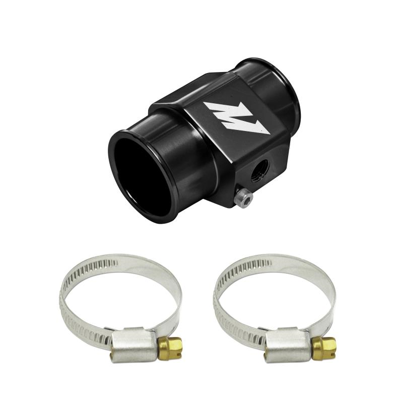 Mishimoto Water Temperature Sensor Adapter - 38mm - Black