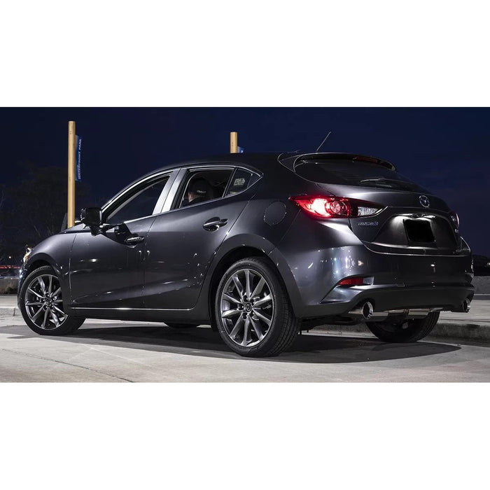 CorkSport 2014-2018 Mazda 3 80mm Cat-Back Exhaust