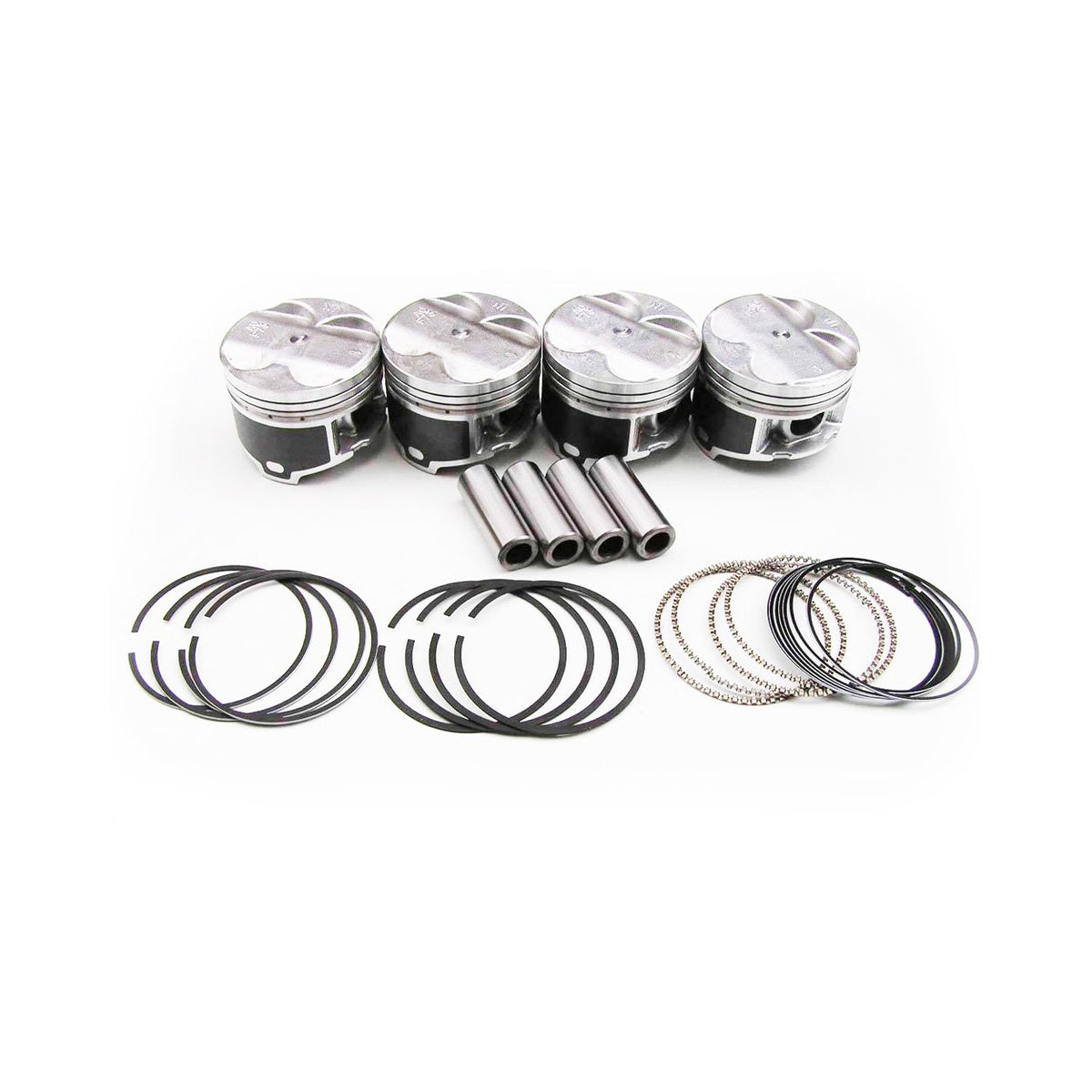 HASTINGS Moly Pistons Rings Set 2007-2014 GM Chevy 6.2/6.2L LS3 L92 L99 STD  bore - Lacadives