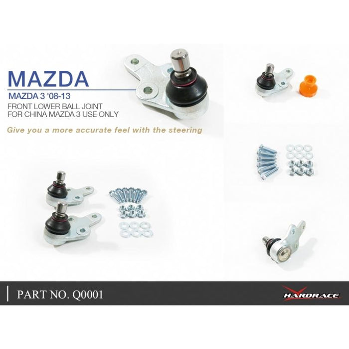 Hardrace Front Lower Ball Joint Mazda, 3/Axela, Bl 09-13