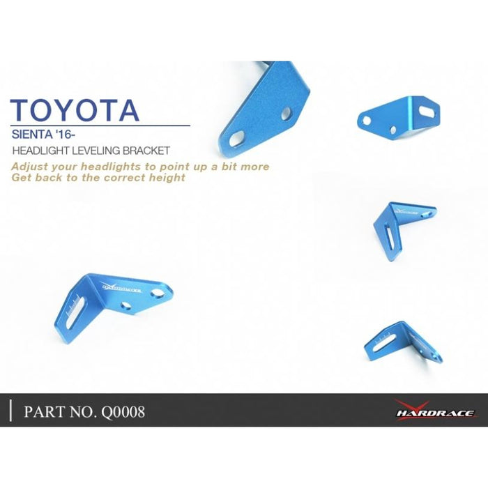 Hard Race Headlight Leveling Bracket Toyota, Sienta, Nhp170 15-Present