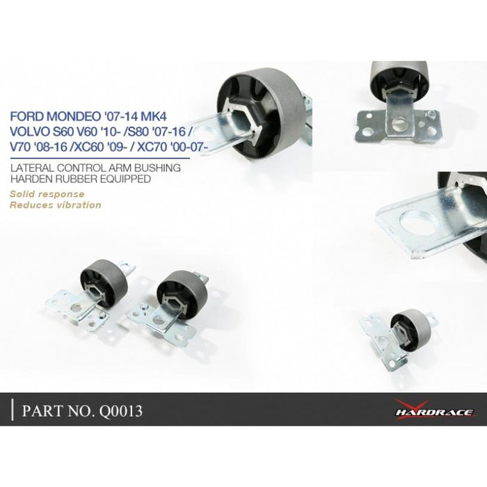 Hardrace Lateral Control Arm Bushing Volvo, Mondeo, S60, V60, V70/Xc70, Xc60, 09-17, 10-18, 00-07, 10-18,