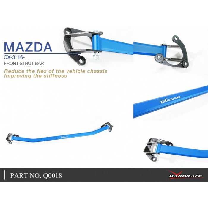 Hardrace Front Strut Bar Mazda, Cx3, Dk 15-